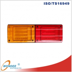 Square LED Trailer Combination Tail Lights with E-MARK