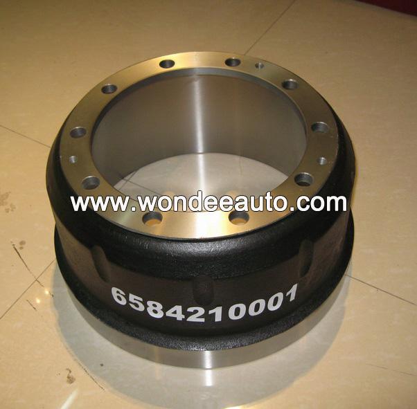 Brake Drum 6584210001 for Mercedes Benz