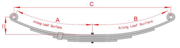 \Light Duty DETS-212 Leaf Spring Drawing