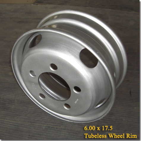 6.00x17.5 Tubeless Steel Truck Trailer Wheel Rim