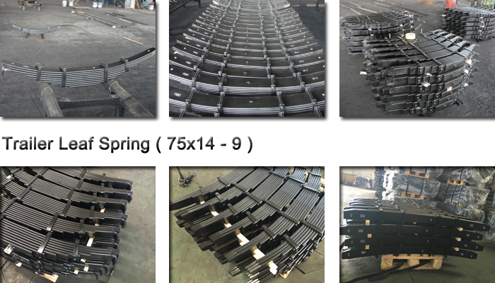 Heavy Duty Trailer Multi-Leaf Spring