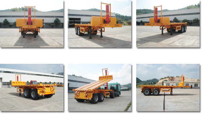 Flatbed Container 20ft Semi Trailer Manufacturers
