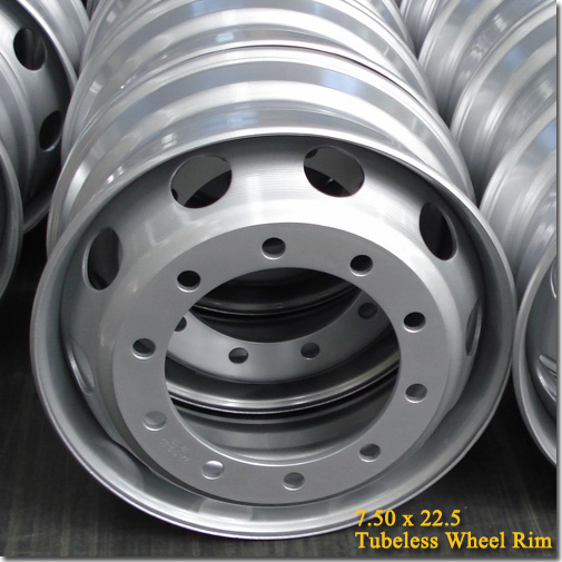 7.50x22.5 Tubeless Steel Truck Trailer Wheel Rim