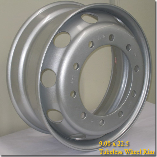 9.00x22.5 Tubeless Steel Truck Trailer Wheel Rim