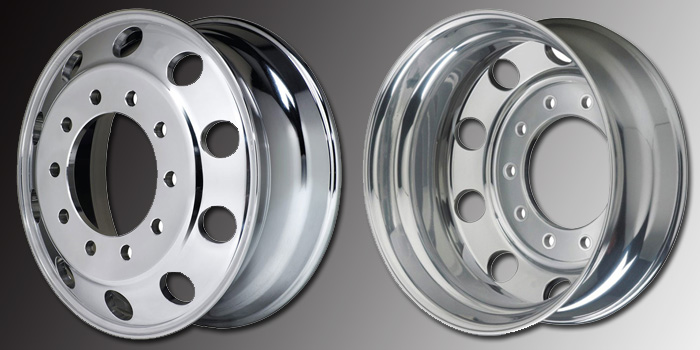 Truck Aluminum Wheel Rim Detail Photos