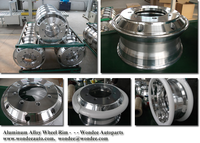 Supplier Aluminum Wheel Rim Detail Photos