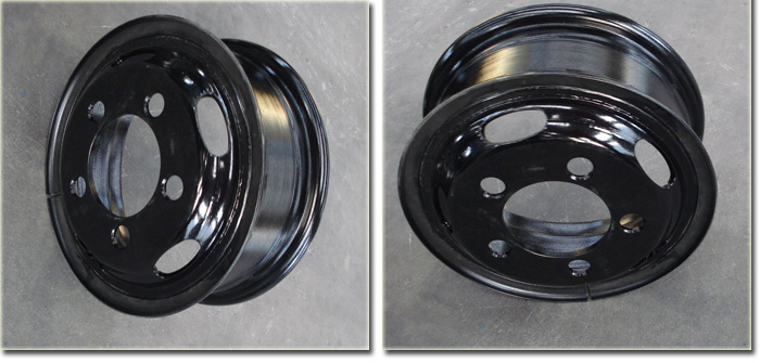 Truck Steel 16 inch Wheel Rim Detail Photos