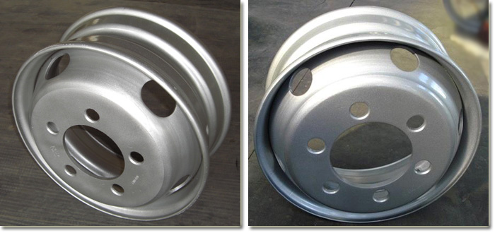 6.75x17.5 Tubeless Truck Trailer Wheel Rim Detail Photos