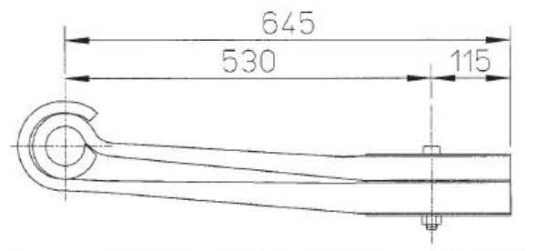 Heavy Duty 21215600 ROR Air Linker Spring