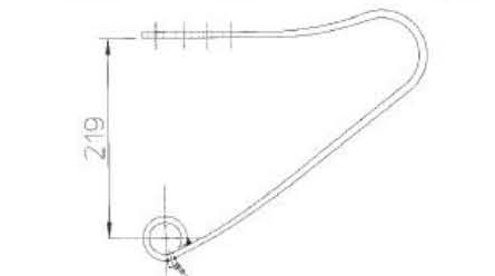 BENZ Type 6208910151 Leaf Spring