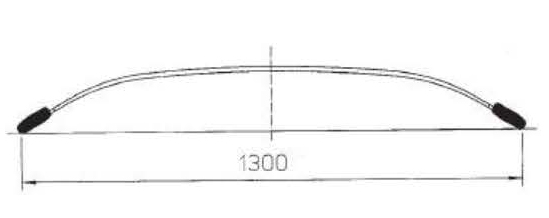 BENZ Type 9023200401 Leaf Spring