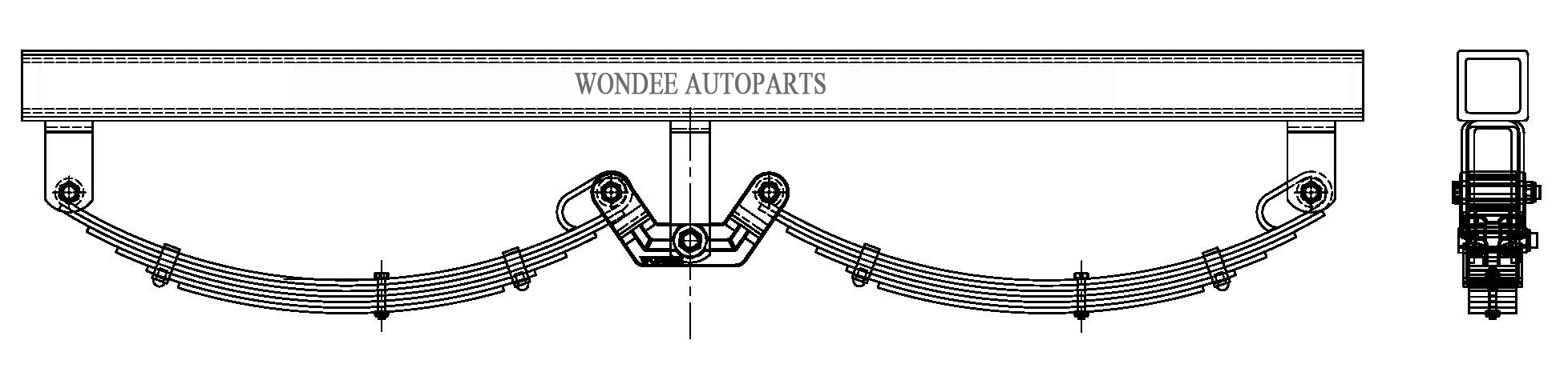 Rocker Roller Leaf Springs