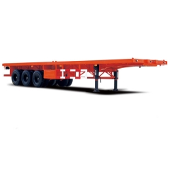 3 Axle Flatbed Semi Trailer