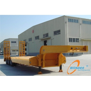 Container Lowbed Semi Trailer