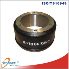 Axle parts Trailer Brake Drum