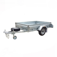 10'x5' Galvanized Cage Trailer