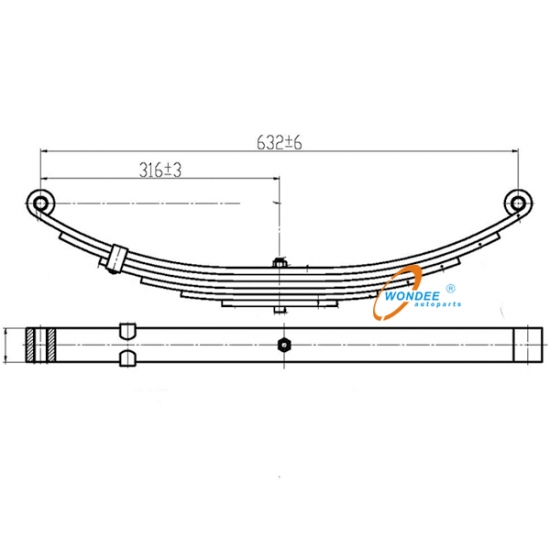 Leaf Spring Suspension Diagram Parts Types Uses PDF