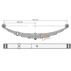 Semi Trailer Small Leaf Spring