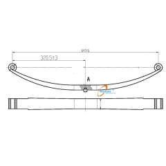 Single Pieces Small Leaf Spring