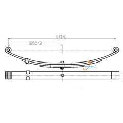 Trailer Small Leaf Spring Supplier