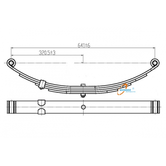 Leaf Spring Vehicle Outline only Stock Vector  Illustration of metallic  carriage 123329626