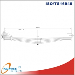 257847 Spring Leaf Spring for Volvo