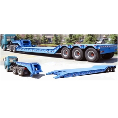 Front Loading Detachable Gooseneck Low Boy Semi Trailer