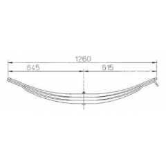 ROR 21221244 Leaf Spring for Sale