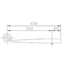 ROR 21225670 Air Linker Leaf Spring for Sale