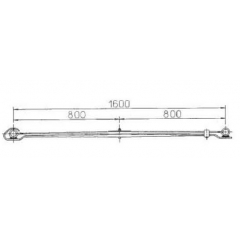 BENZ 6733202402 Leaf Spring