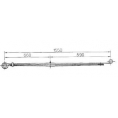 BENZ 6693201102 Leaf Spring