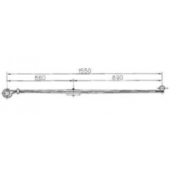 BENZ 6683200402 Leaf Spring