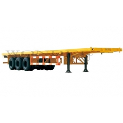 3 Axle Flatbed Semi Trailer