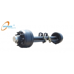 semi trailer axle beam size 127mmx127mm