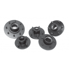 Idler hubs