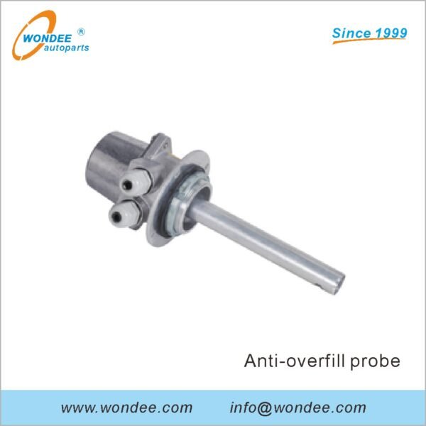 Overfill Prevention Probe for Tanker Truck Manhole Cove