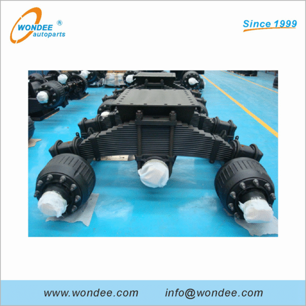 24T 28T 32T 36T Germany Drum Type Bogie Suspension with Low Mounting Plate - Image 5