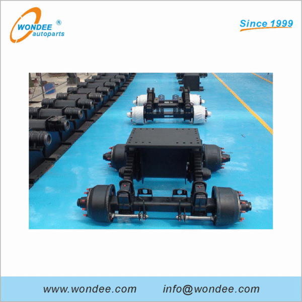 24T 28T 32T 36T Germany Drum Type Bogie Suspension with Low Mounting Plate - Image 6
