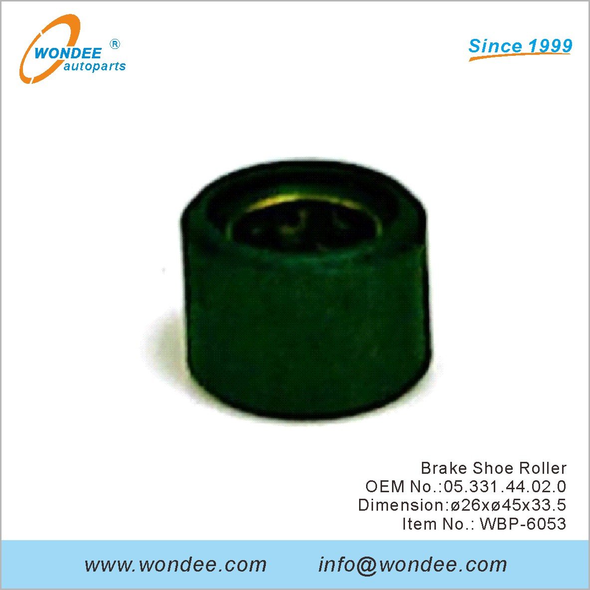 Brake Shoe Roller OEM 0533144020 for BPW from WONDEE