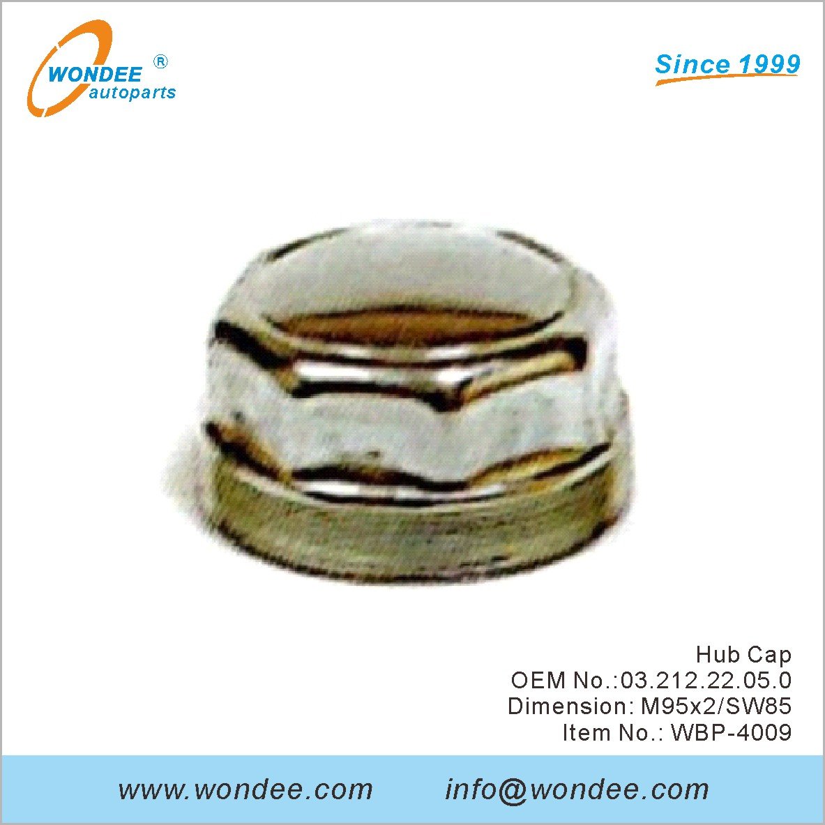 Hub Cap OEM 0321222050 for BPW from WONDEE