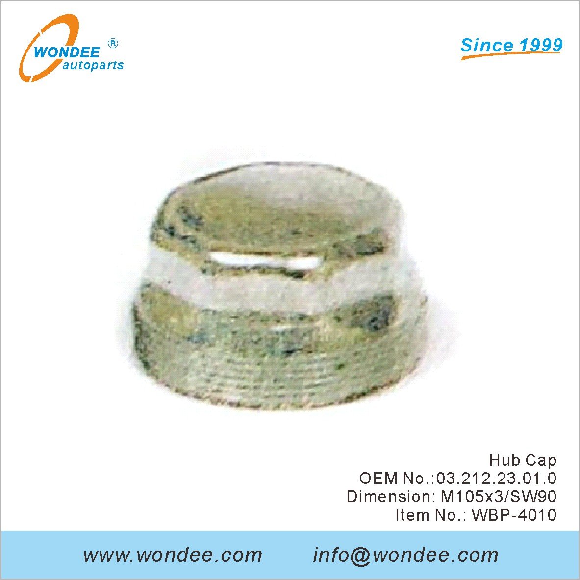 Hub Cap OEM 0321223010 for BPW from WONDEE