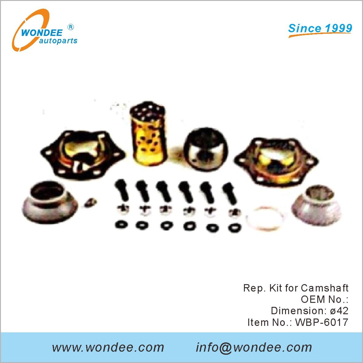 Rep Kit for Camshaft OEM for BPW from WONDEE
