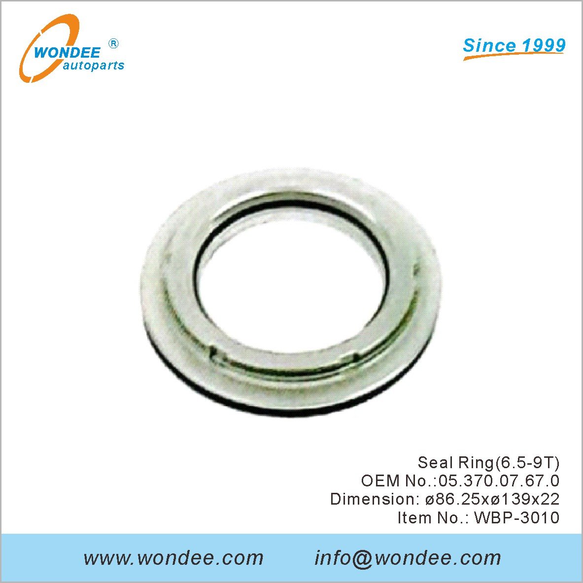 Seal Ring(65-9T) OEM 0537007670 for BPW from WONDEE