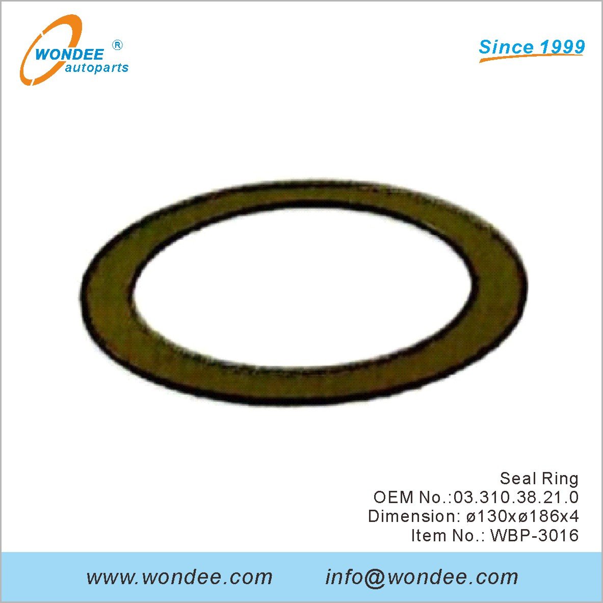 Seal Ring OEM 0331038210 for BPW from WONDEE