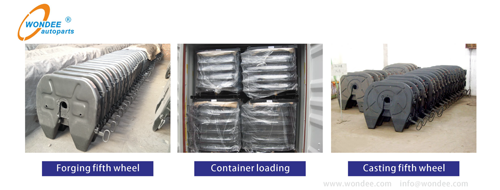 WONDEE 5th wheel container loading