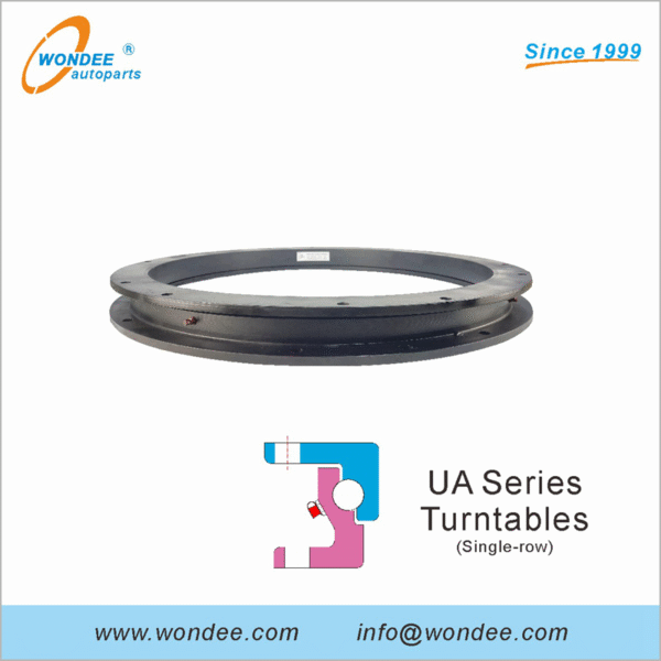 Diameter 300 ~ 1100 ~ 1300 mm Ball Bearing Turntables and Slewing Rings for Semi Trailers - Image 2