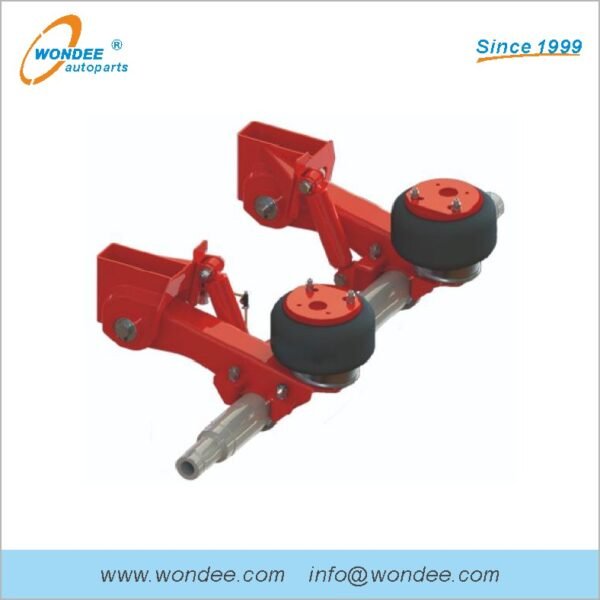 9T 11T Lifting Type Beam Air Suspension for Semi Trailers – American Series - Image 3