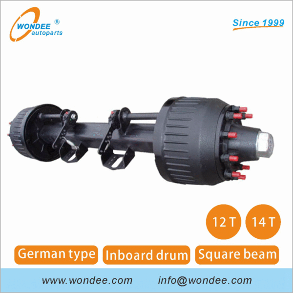 13T Thai MAGNUM Type Semitrailer Axle - Image 3