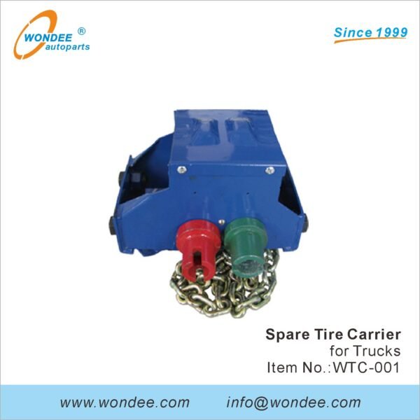 Brake Bracket and Spare Tire Carrier for Trucks