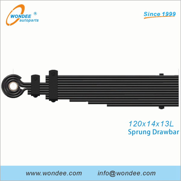 Sprung Heavy & Light Duty Drawbars for Agricultural Trailer